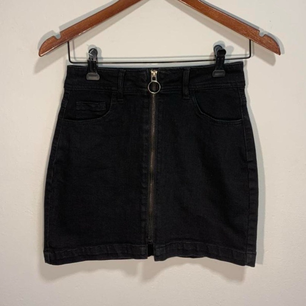 Black Label C’est Toi Denim Skirt